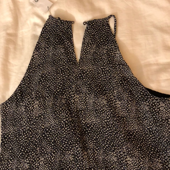 Joie black and white speckled tank top (NWT) - Picture 3 of 3